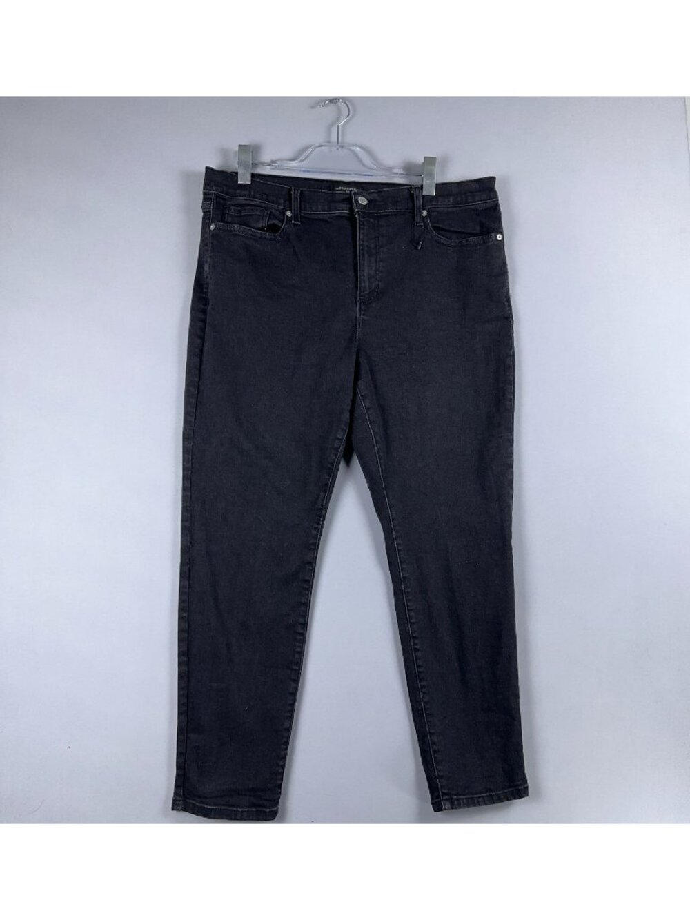 Banana Republic Jeans Size 24/48 High Rise Black Dark Wash